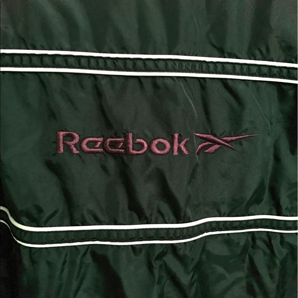 Reebok sports windbreaker jacket black