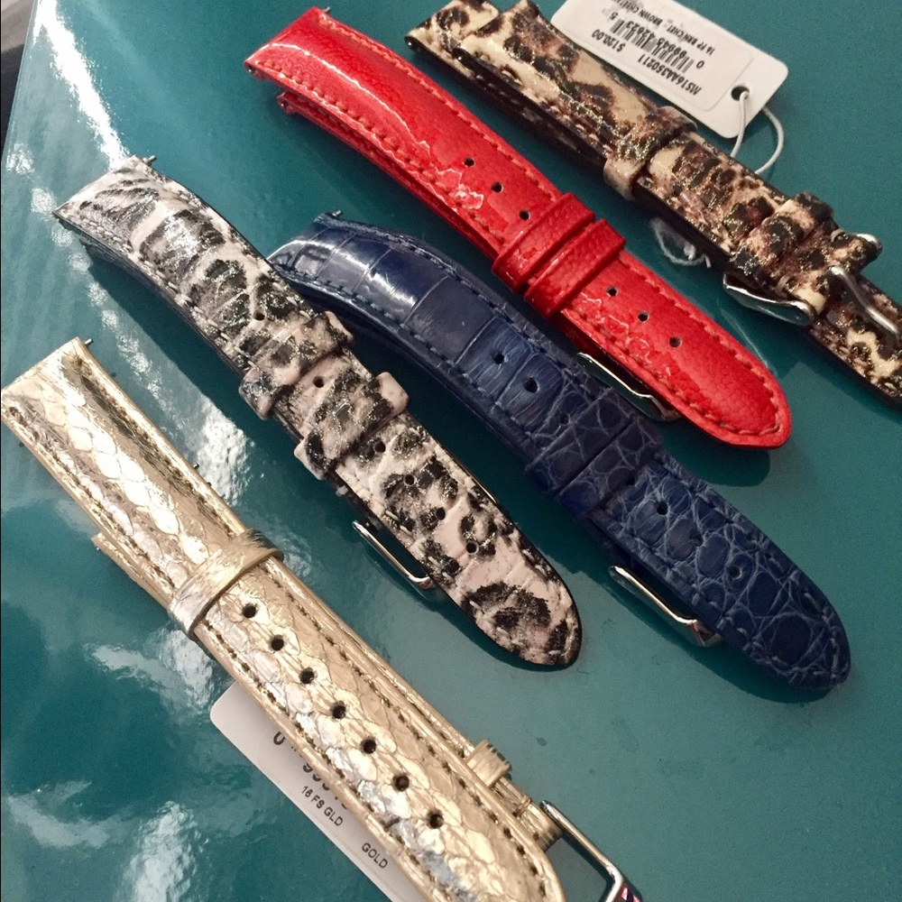16" Michele leather band