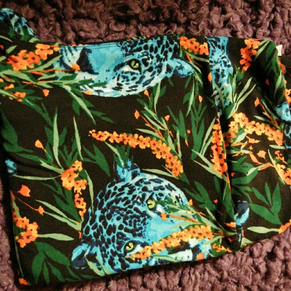 LulaRoe TC Cheetah Leggings