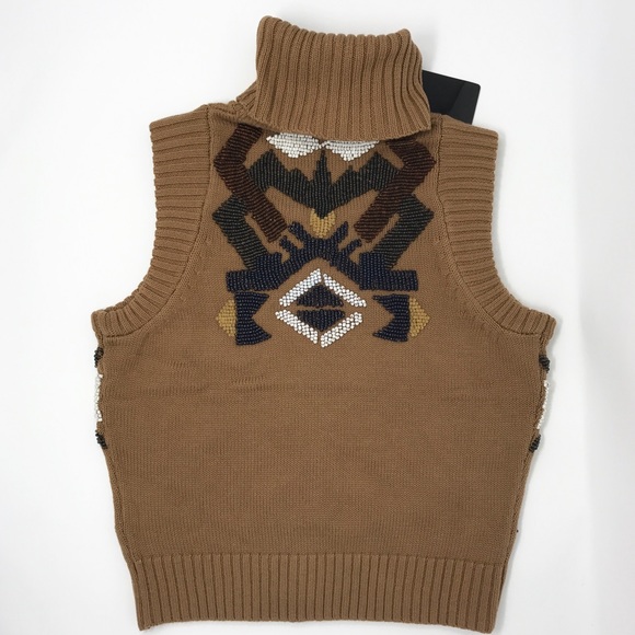 L.A.M.B Turtleneck with Beading - Picture 3 of 6