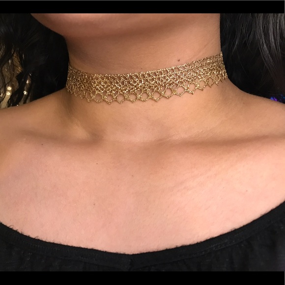 Topshop Jewelry - ✨GOLD SPARKLE CHOKER!!!✨