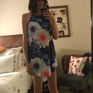 Floral printer dress