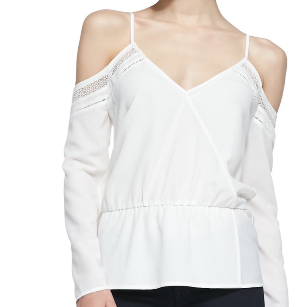 Copper & Ella Open Shoulder Top