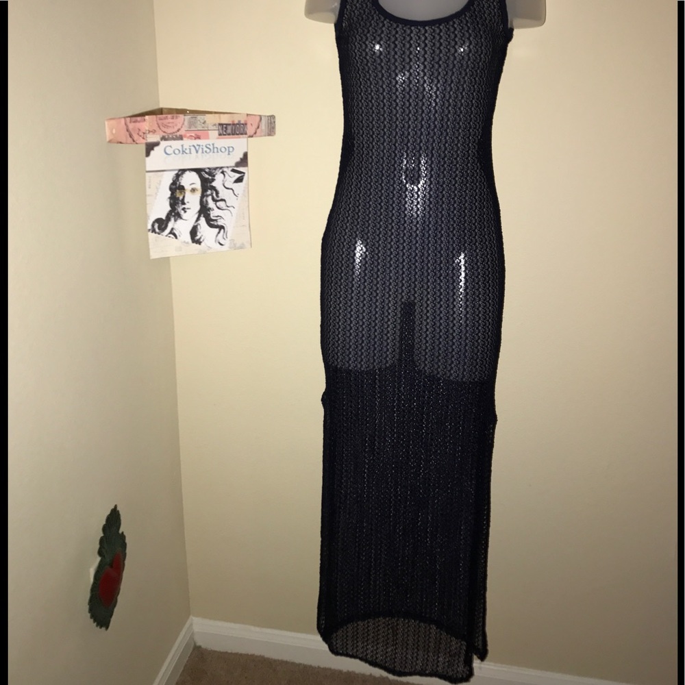 👙 Sexy Mesh Maxi Netted Bathing suit cover up 🌞