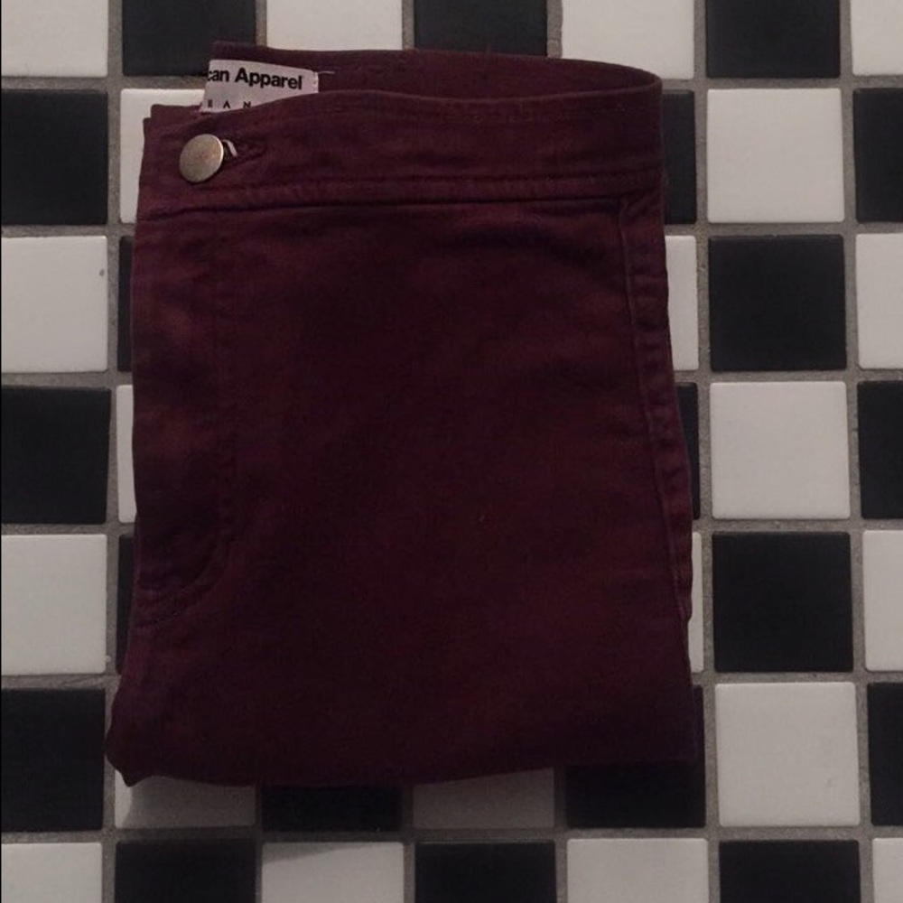 American apparel easy jeans