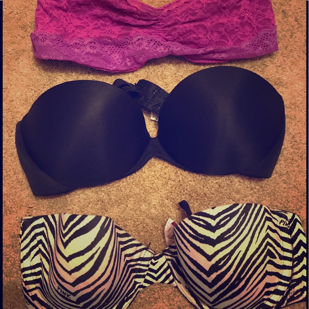 Strapless Bras- Fit 34B