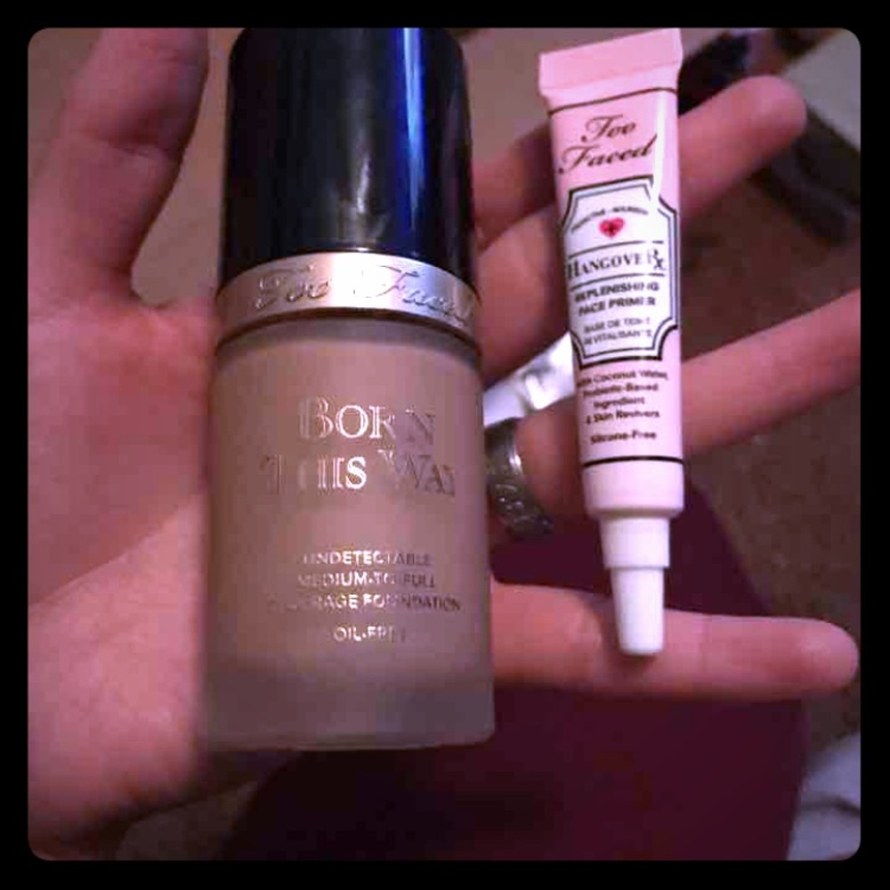 SOLD too faced born this way foundation & primer