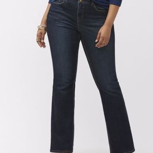 NWT Lane Bryant Bootcut Jeans with T3 Size 20 Tall