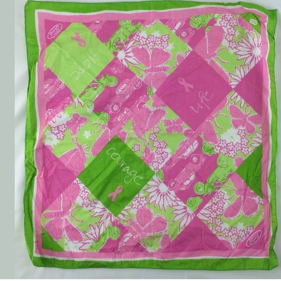 Lilly Pulitzer Accessories Nwot Lilly Pulitzer Bandana Scarf Poshmark