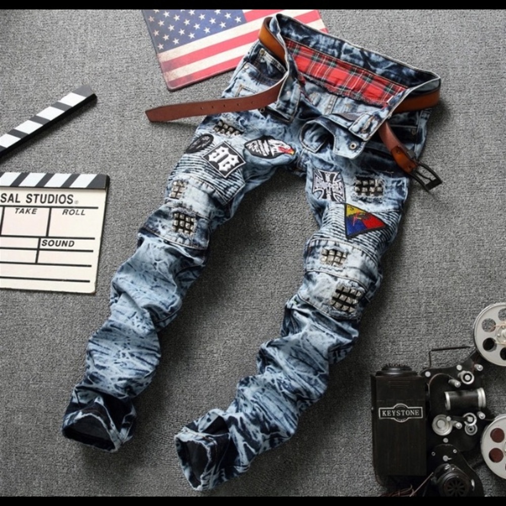 New biker jean