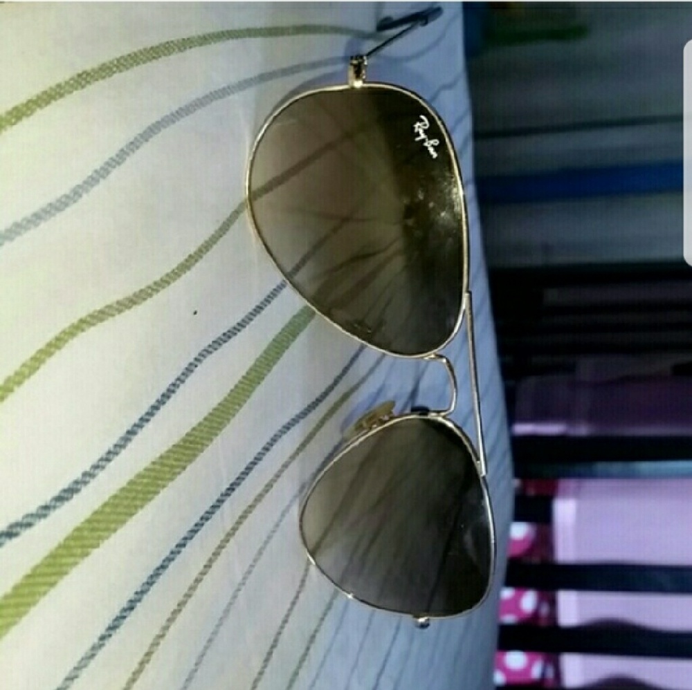 Gold tint ray bans