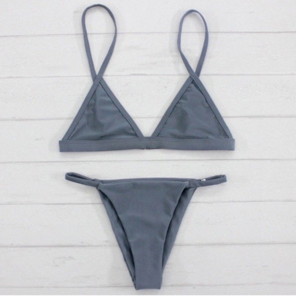 Gray bikini