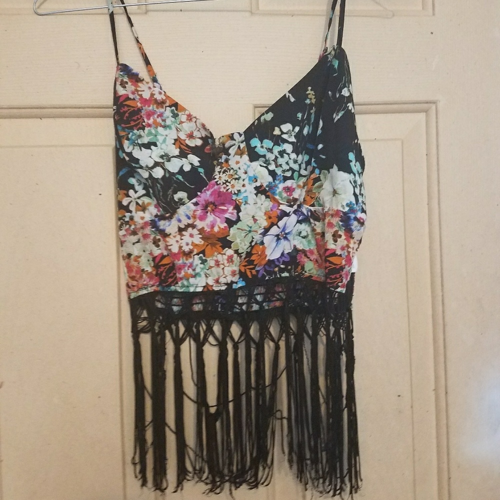Floral Crop Top