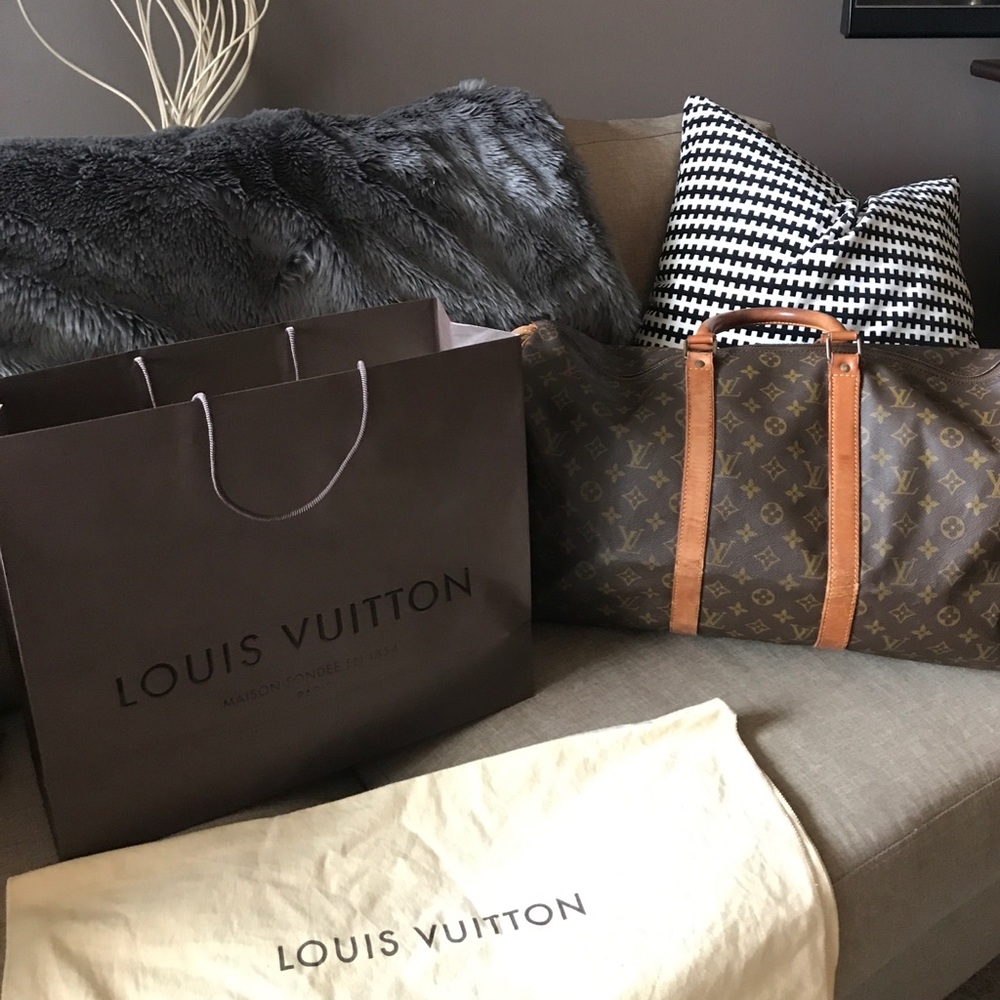 Louis Vuitton Keepall 50 in Monogram