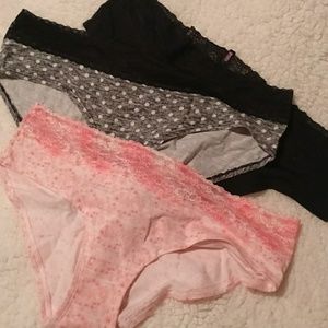 Three VS Panties