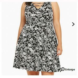 TORRID floral dress.