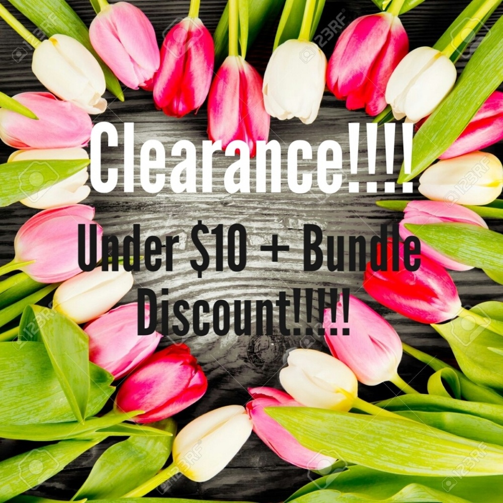 Spring Clearance!!! Read Description!!!