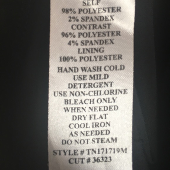 Black dress, sliver and ruffled top, black bottom - Picture 5 of 5