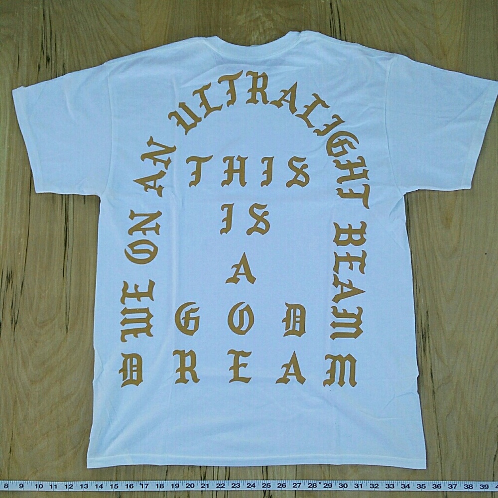 The Life of Pablo Yeezy Tour Shirt White