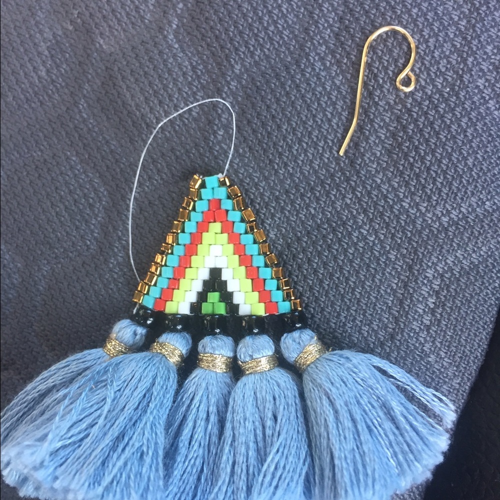 Earring where the loop came undone