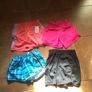 Girls size 10-12 4 pair shorts