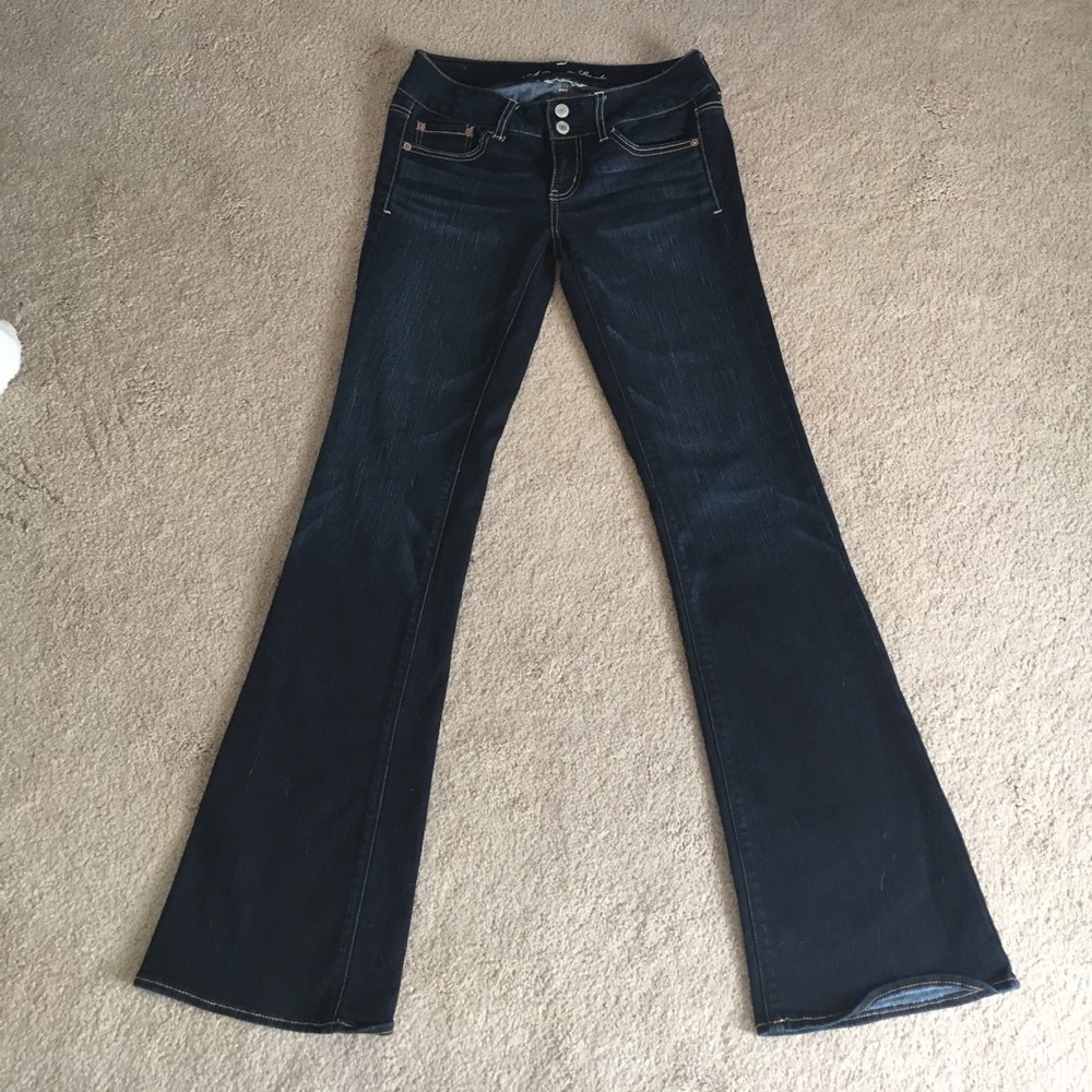 New American Eagle flare jeans