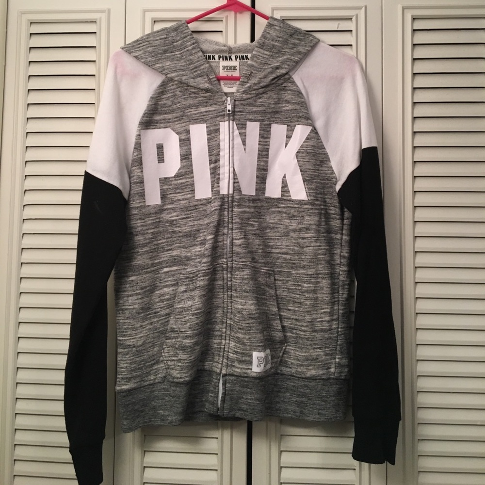 PINK Zip Up Hoodie