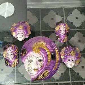 Decorative Masquerade placques