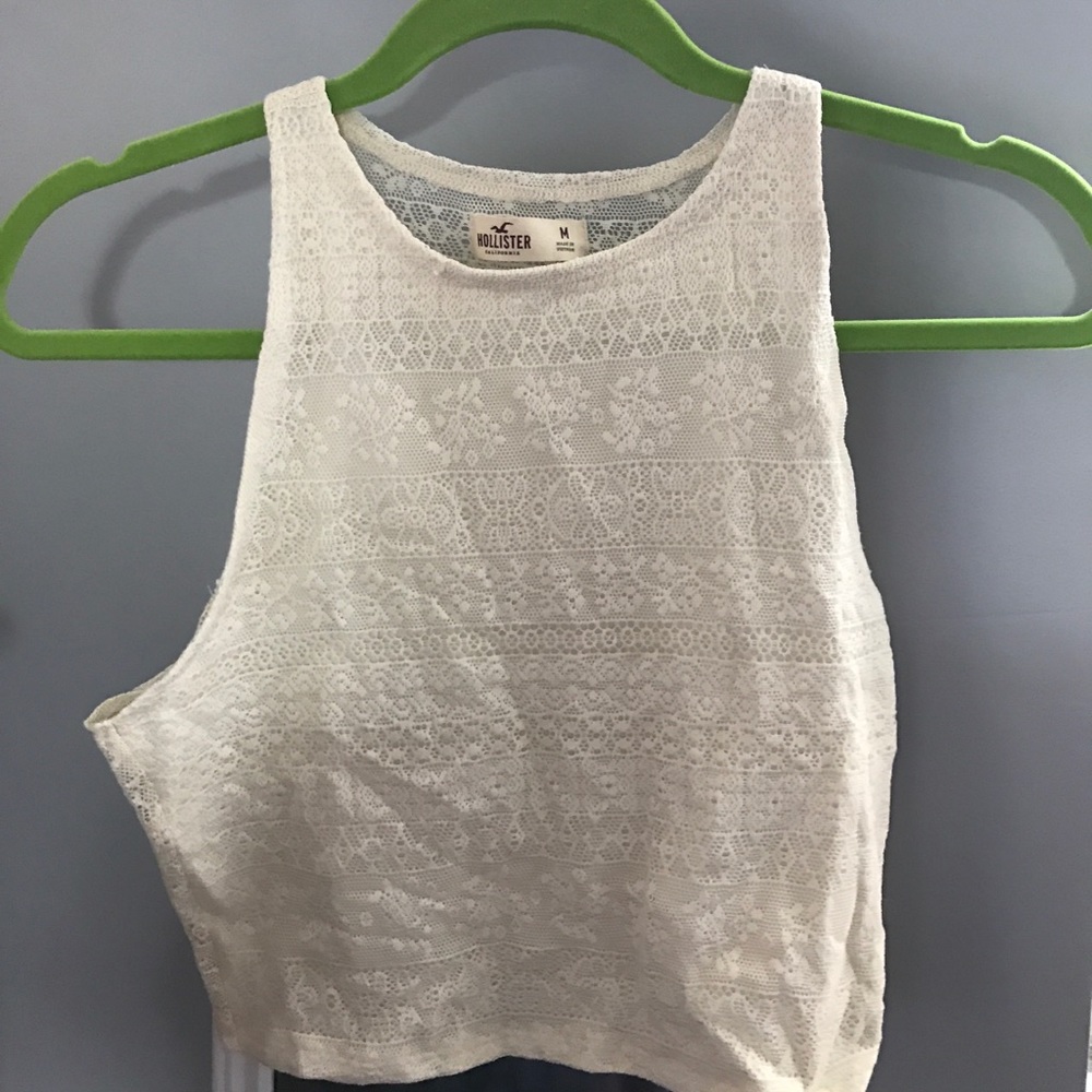 Lacy Hollister Crop Top