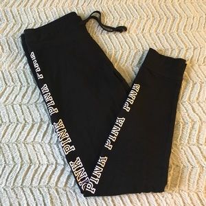 VS Pink Yoga Gym Pants - Medium