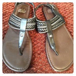 Size 8 Faded Glory Sandals