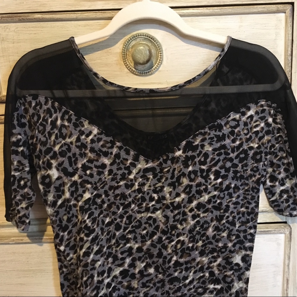 Express Animal Print Shirt
