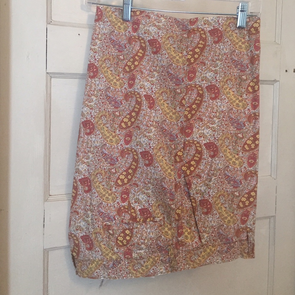 Bill's Khakis paisley shorts waist 35