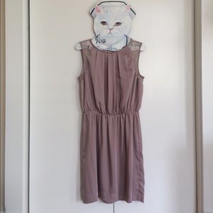 Mink cocktail or wedding guest dress