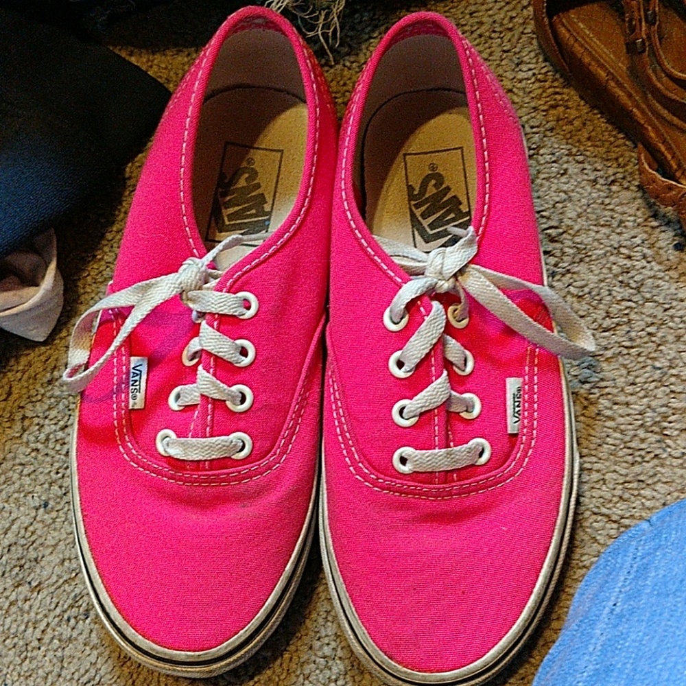 Hot Pink Vans