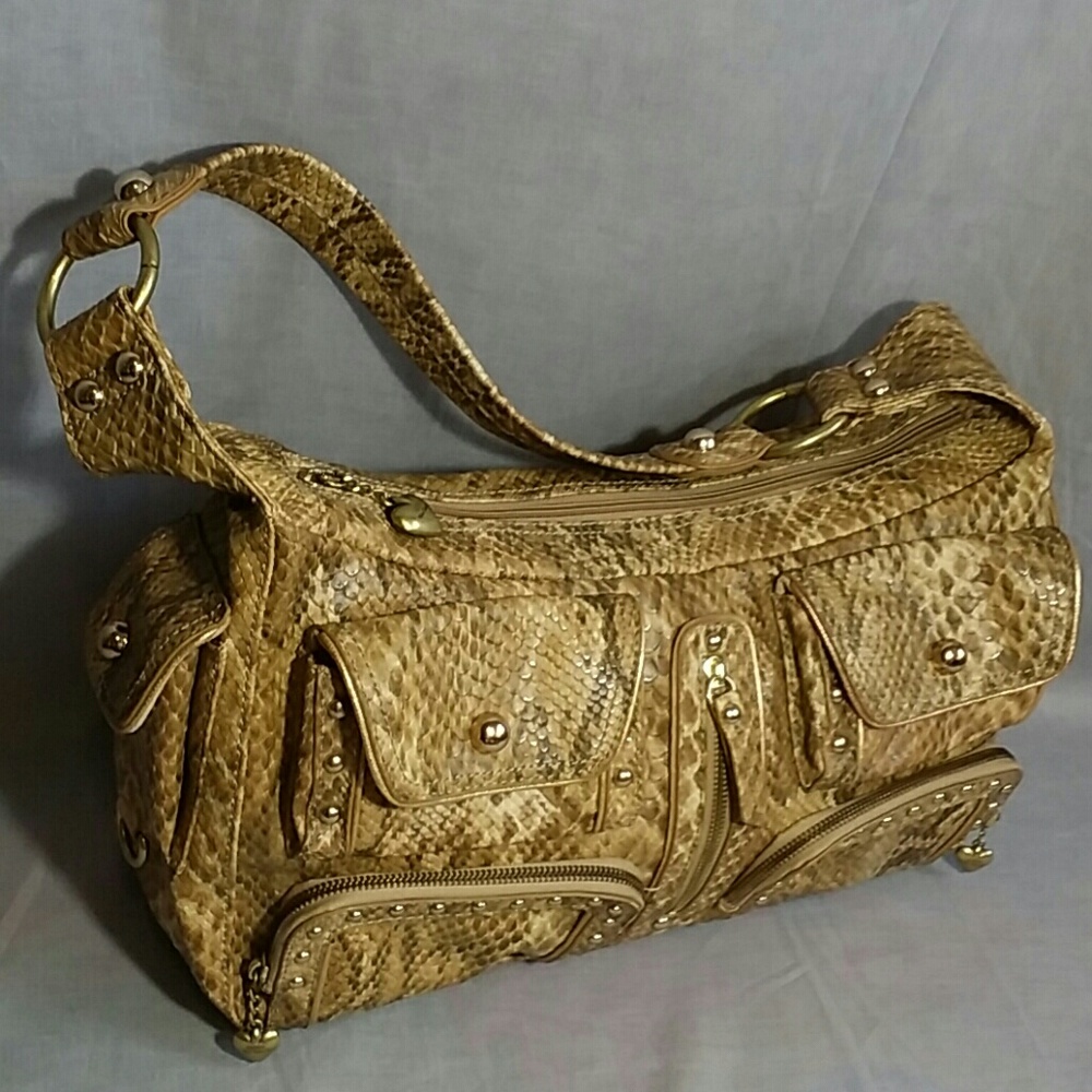 Kathy Van Zeeland Purse Shoulder Handbag Large - Picture 2 of 7
