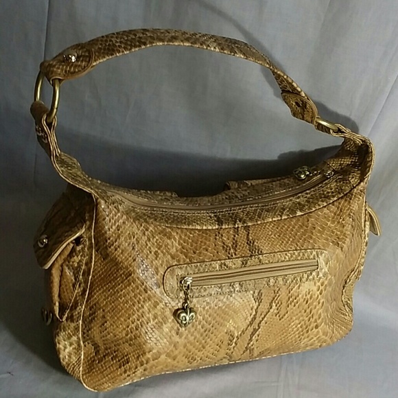 Kathy Van Zeeland Purse Shoulder Handbag Large - Picture 5 of 7