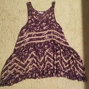 Medium Free People floral tunic
