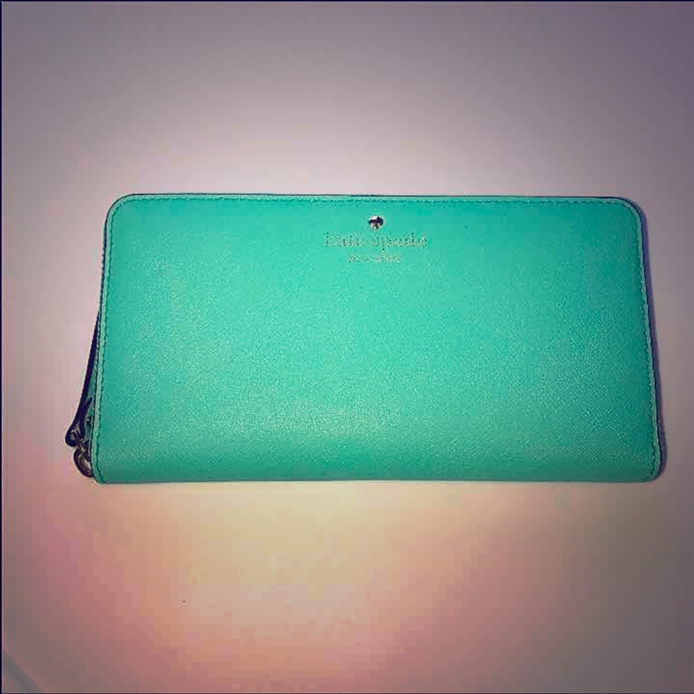 NWT Kate Spade Teal Wallet
