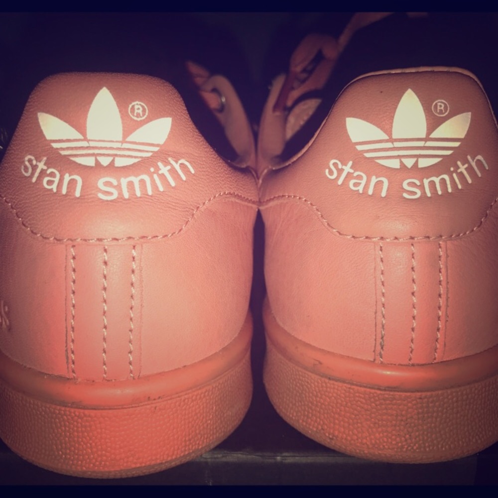Pink Rare RAF Simmons/ Stan Smith Adidas