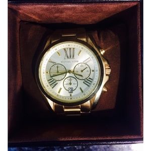 Michael Kors Gold Chronograph Watch