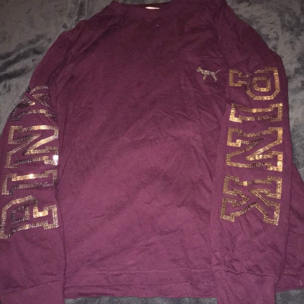 Victoria's Secret pink shirt