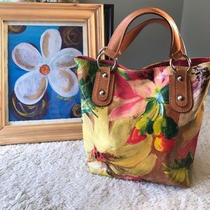 Maurizio Taiuti genuine leather small tote