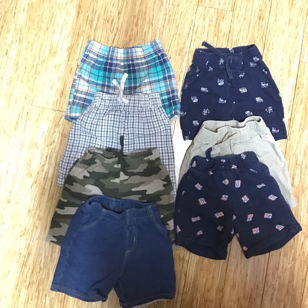 Bundle of 7 shorts- 3 24m and 4 18m