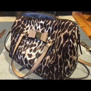 Kate Spade New York Veranda Place Leopard Satchel