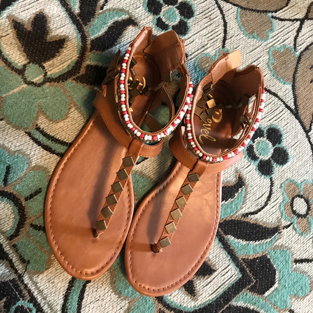 Cute summer sandals! Worn once 🙂