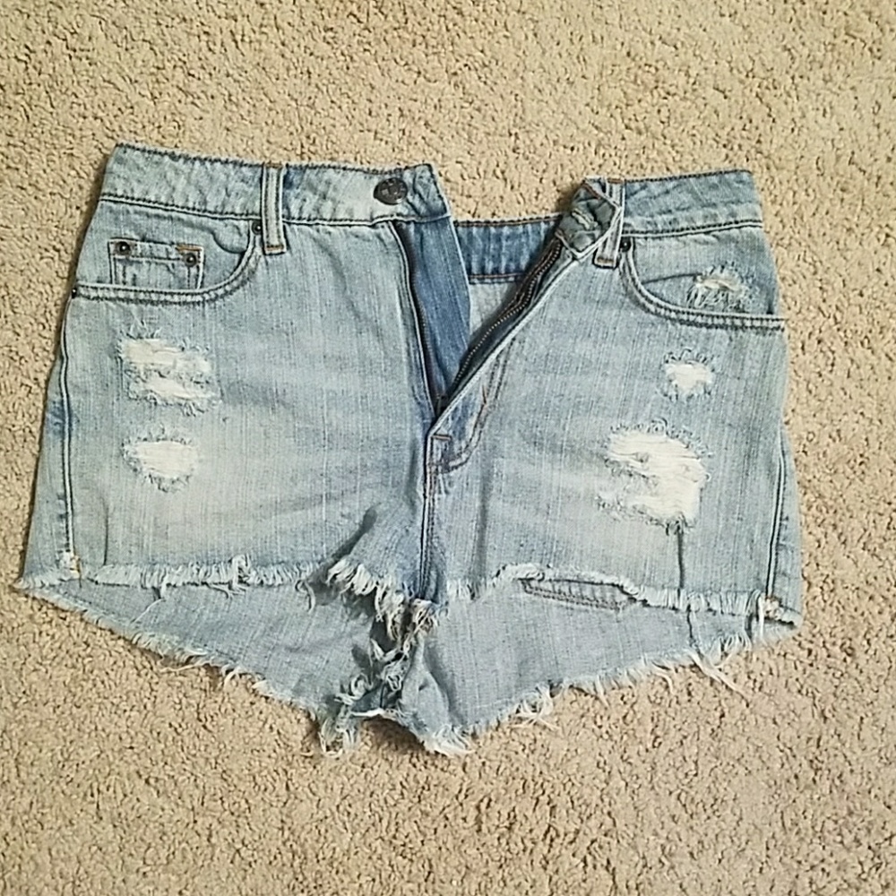 BDG Urban Outfitters high waisted cheeky shorts