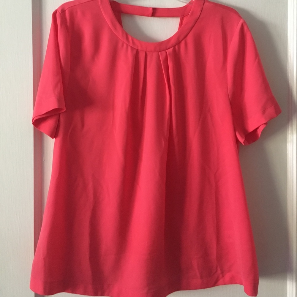 J.Crew cross-back blouse