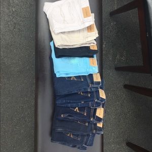 Bundle 10 Pairs!!! Abercrombie Kids Jeans Size 12