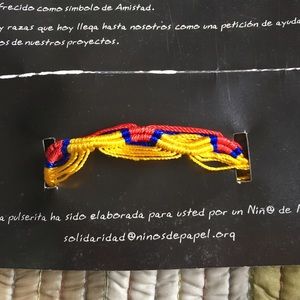 🇨🇴 Colombian Flag Bracelet or Anklet